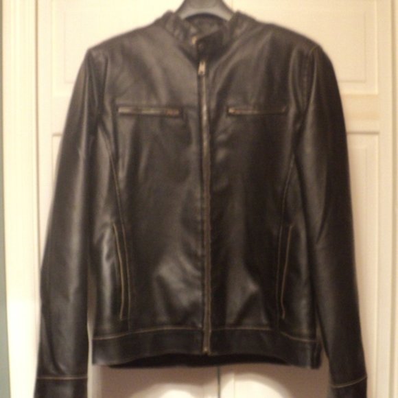 Black Rivet Jackets & Coats Stylish Leather Jacket Poshmark